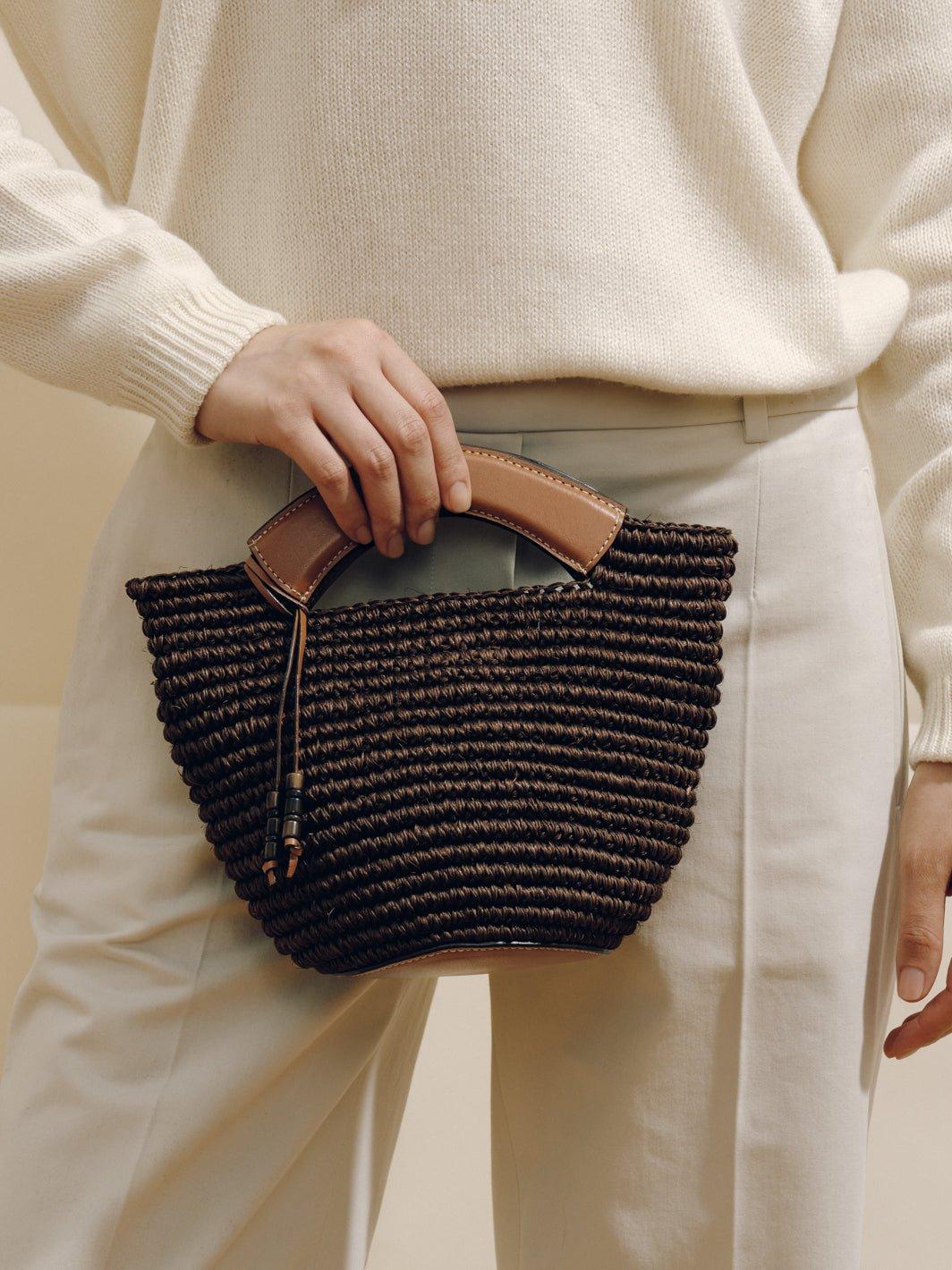 The Small Woven Shopper Product Image