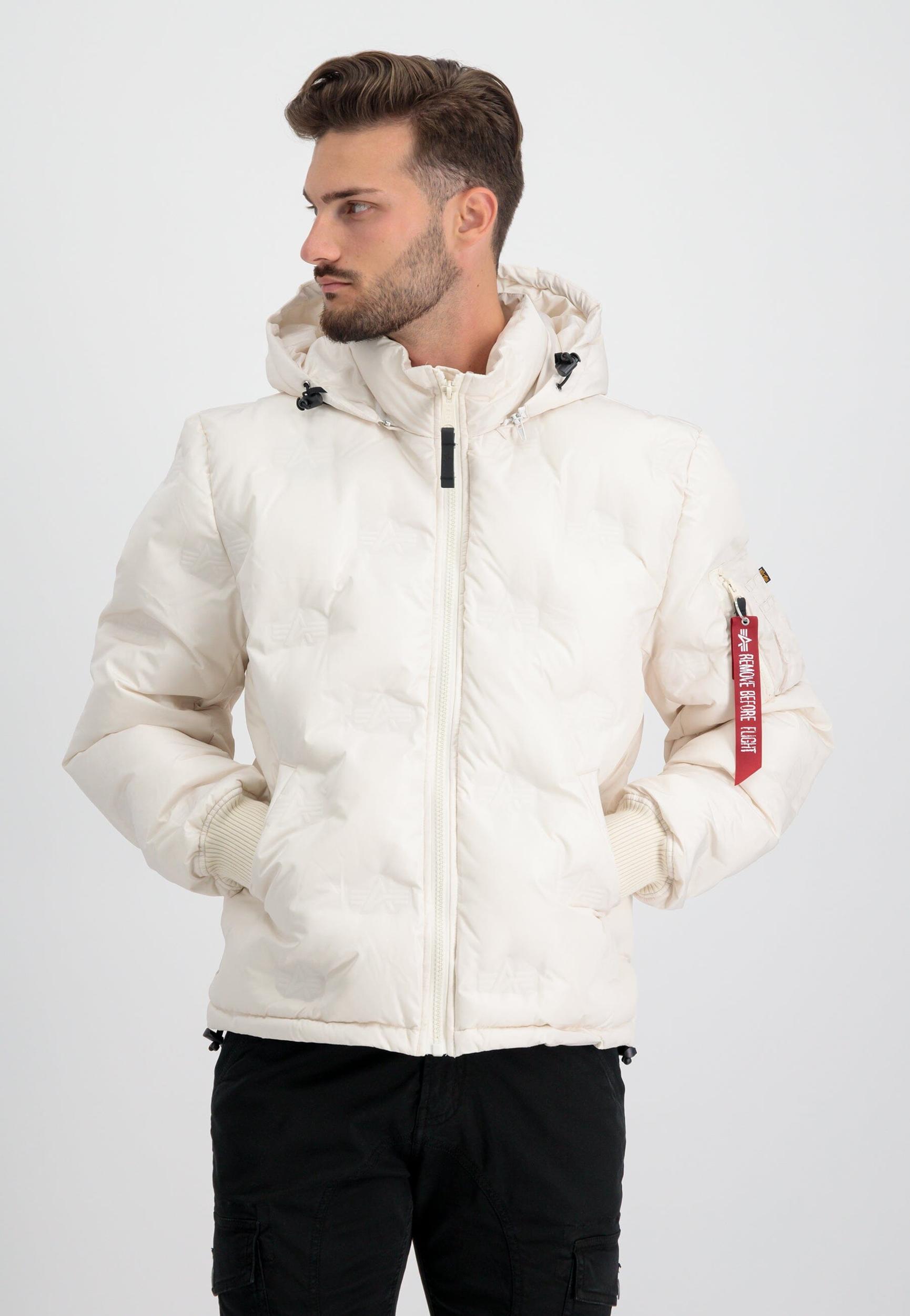 HOODED LOGO PUFFER Male Product Image