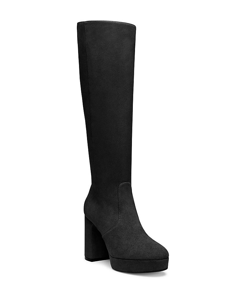 Womens Dayna 100MM Leather Platform Boots Product Image