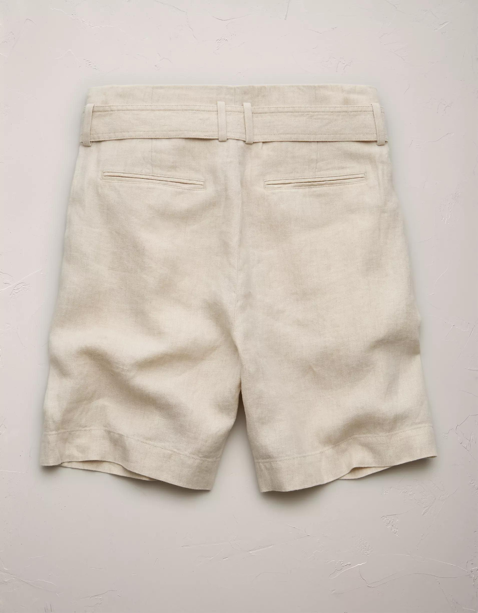 AE77 Premium Linen Trouser Short Product Image