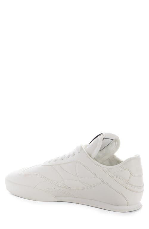 CHLOÉ Womens Chloe Kick Brand-patch Leather Low-top Trainers In White Product Image
