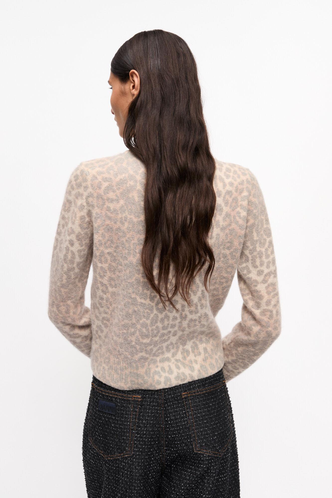 Leopard Printed Cardigan Product Image