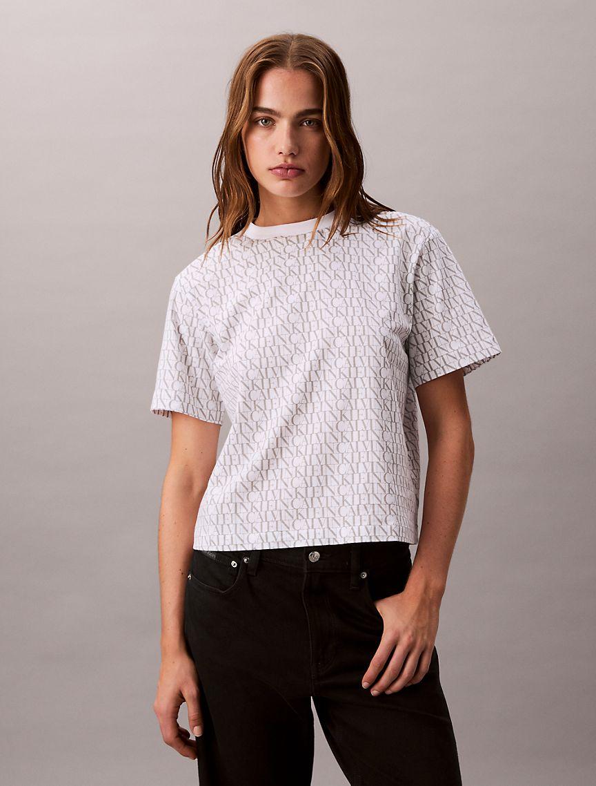 Allover Monogram Boxy T-Shirt  Product Image