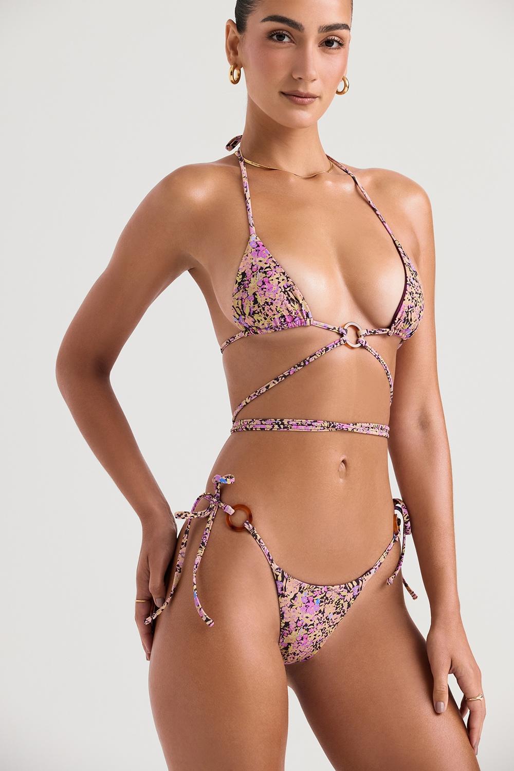 Kos  prune reversible tie side bikini bottom Product Image