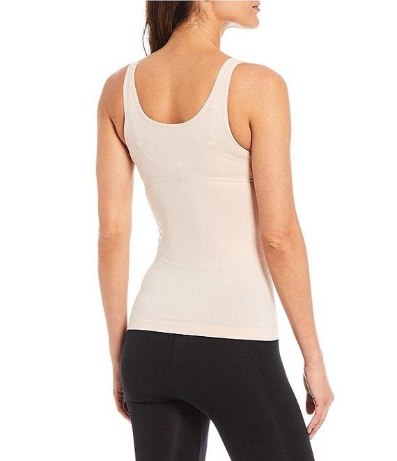 Modern Movement Solid Seamless Reversible Micro Knit Tank Product Image