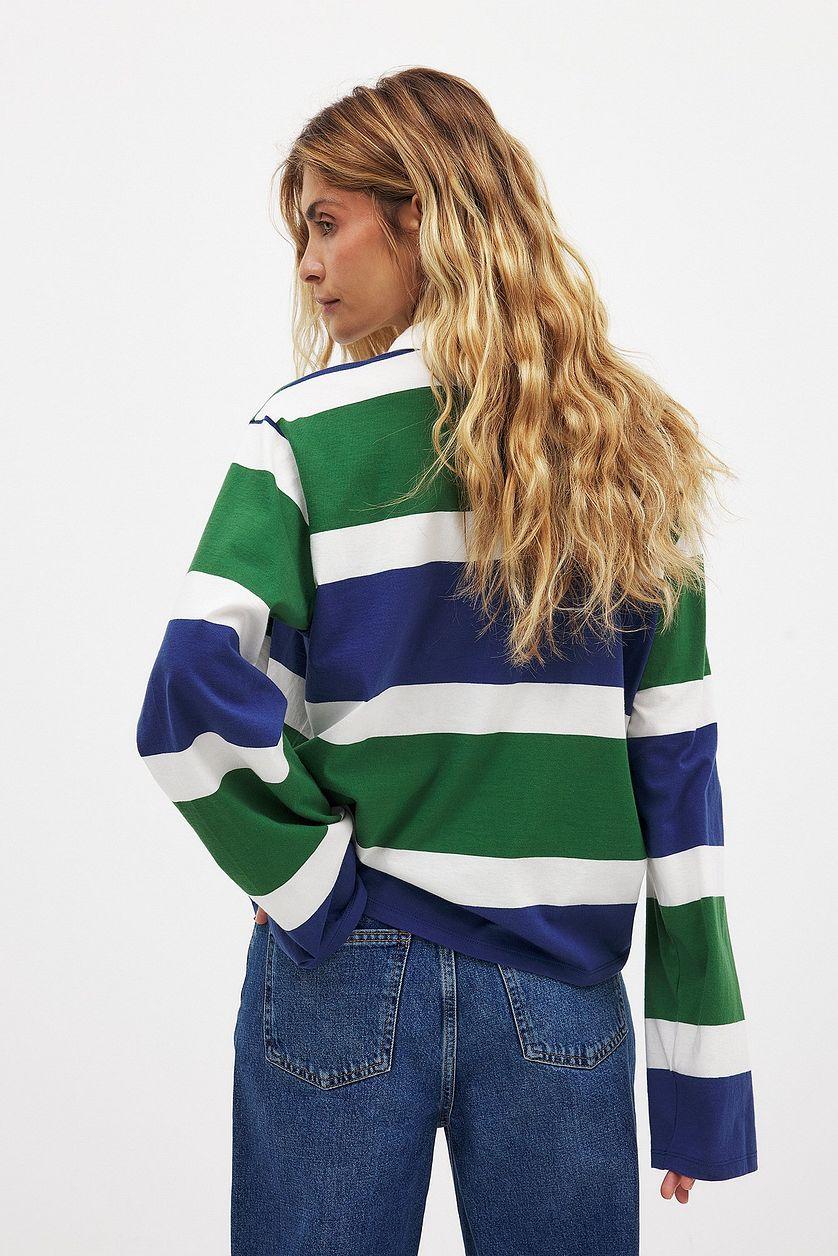 Long Sleeve Polo Shirt Product Image