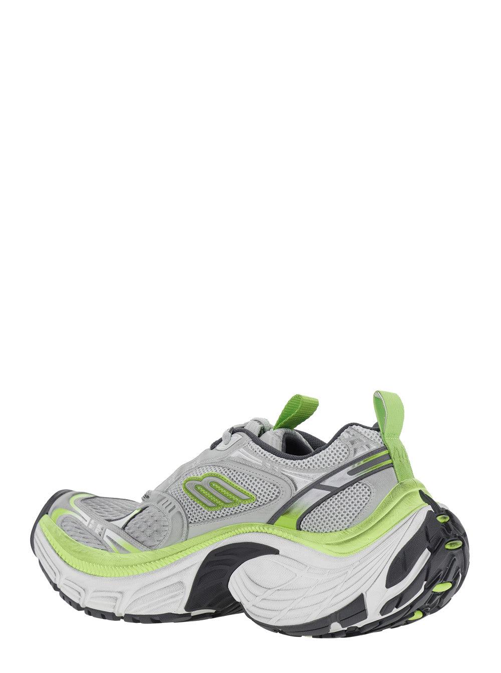 BALENCIAGA Multicolor Mesh And Rubber 6xl Sneakers In Multicolour Product Image