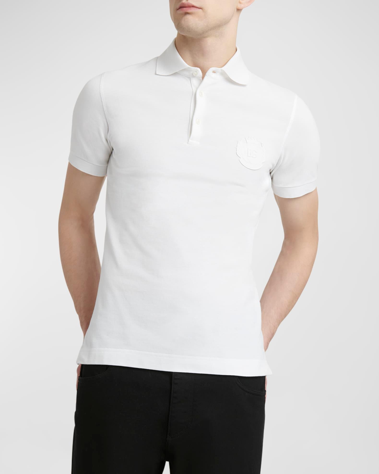 Men's Circle Logo Polo Shirt Product Image