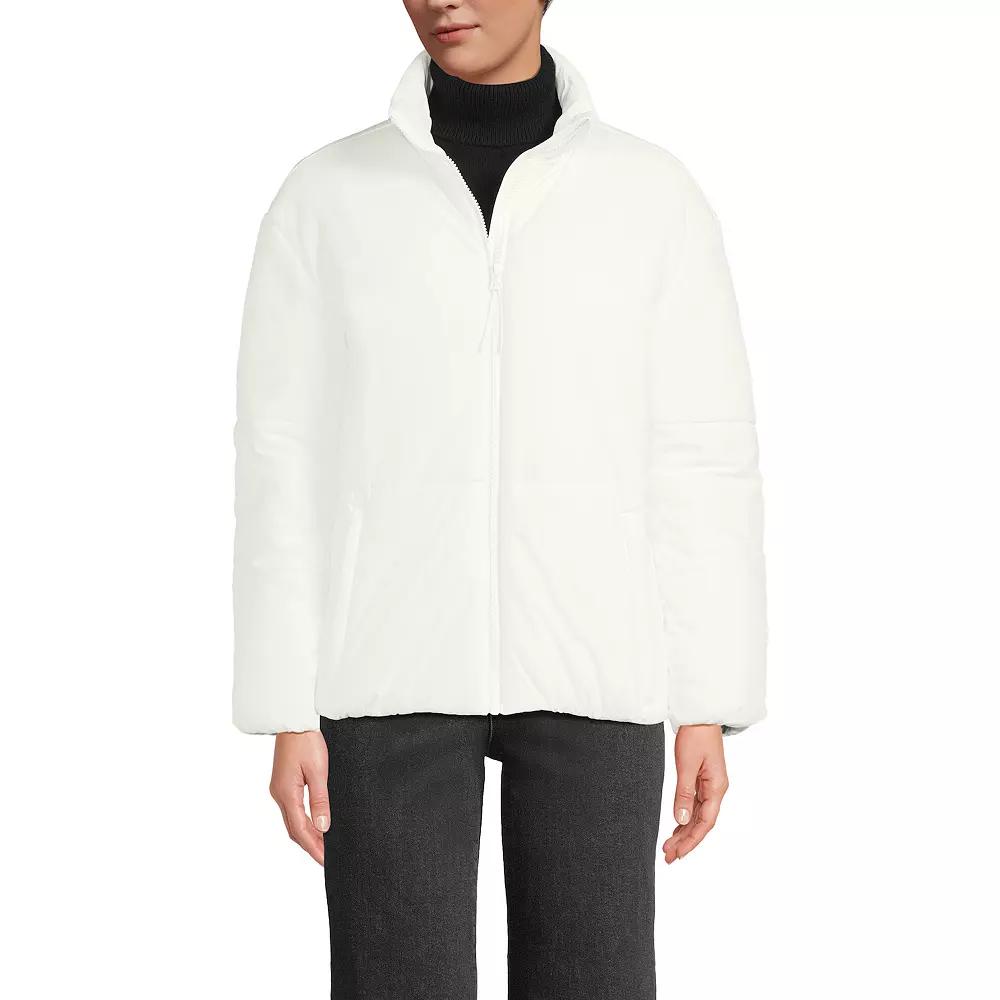 Women's Lands' End Insulated Mockneck Commuter Jacket,  Product Image