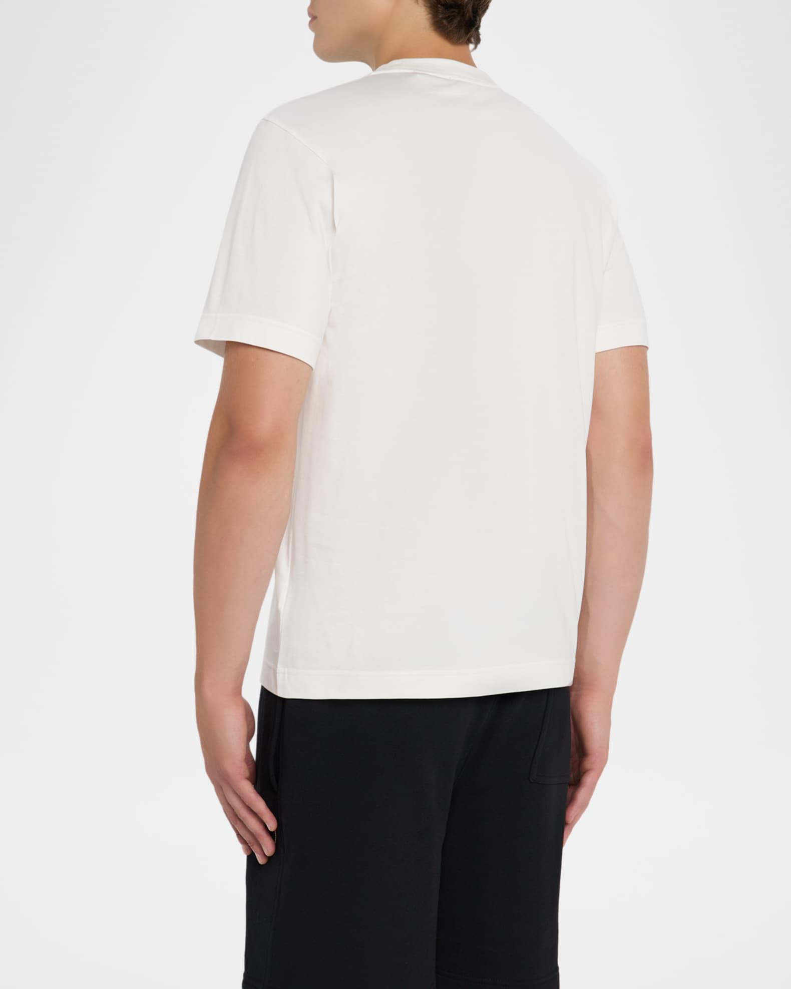 Men's Cotton Knight Stamp Graphic T-Shirt Product Image