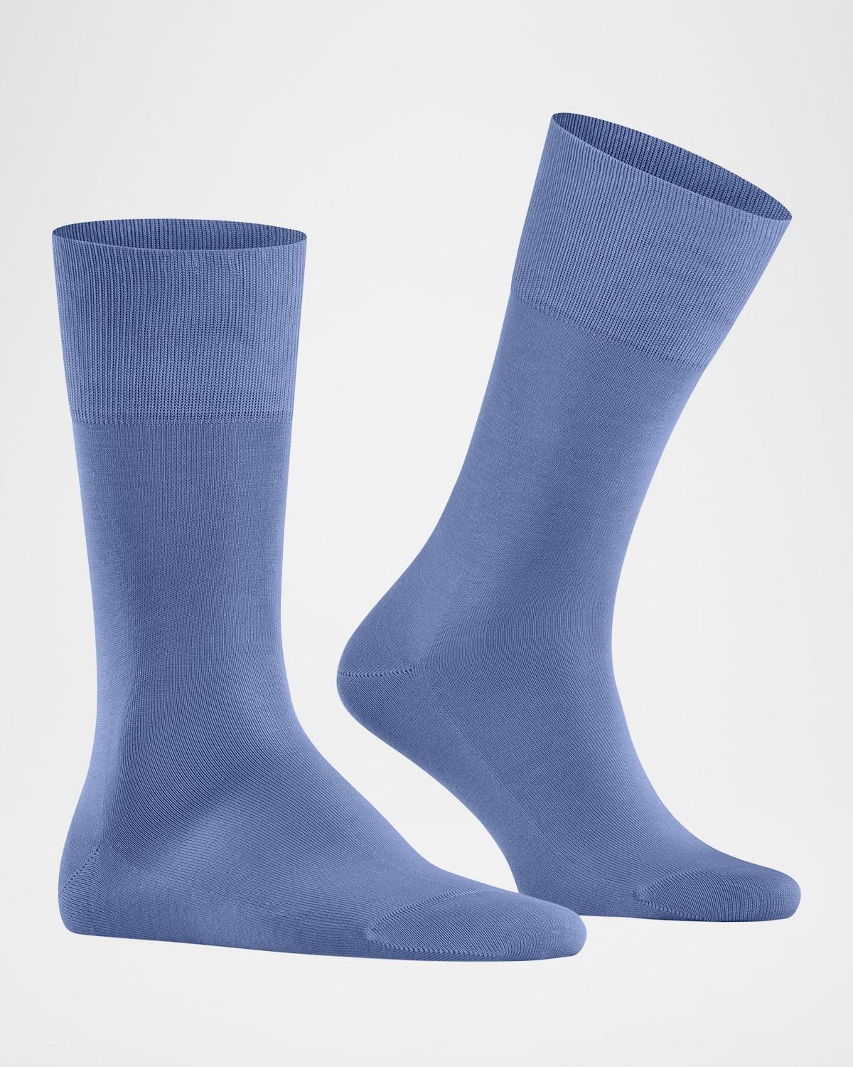 Mens Tiago Cotton-Stretch Crew Socks Product Image