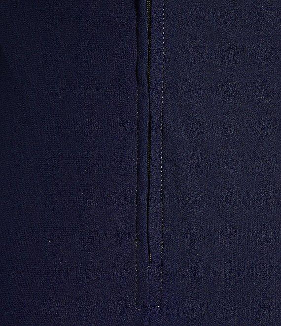 City Vibe Off The Shoulder Drape Chiffon Ruffle Hi-Lo Dress Product Image