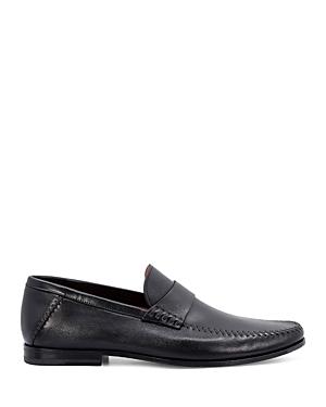 Mens Paine Leather Moccasin Loafers Product Image