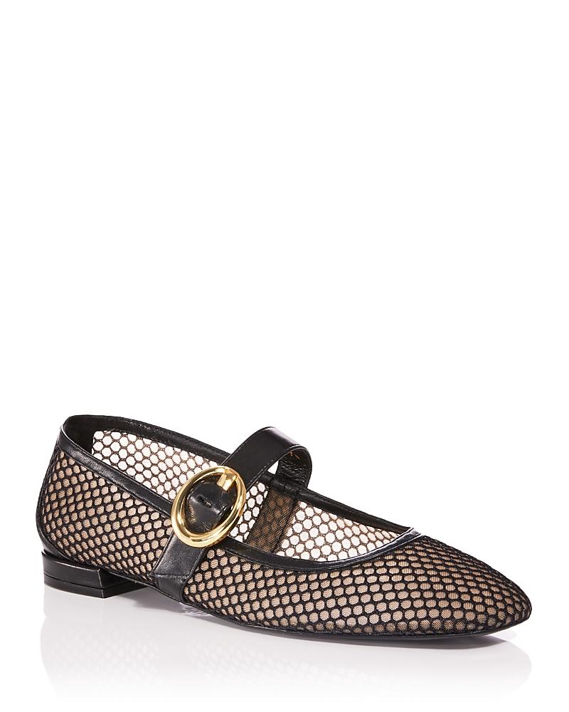 Womens Arabella Mesh & Leather Mary Janes Product Image