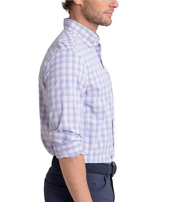 Southern Tide Intercoastal Performance Stretch Burkes Beach Plaid Long Sleeve Woven Shirt Product Image