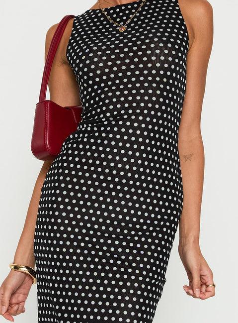 Top Of Mind Maxi Dress Black Product Image