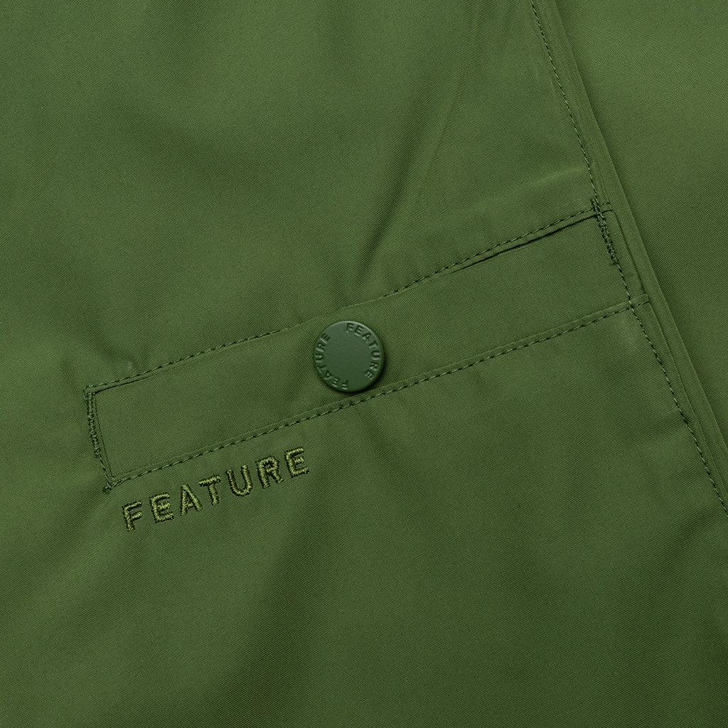 Andre Nylon Short - Olive Male Product Image