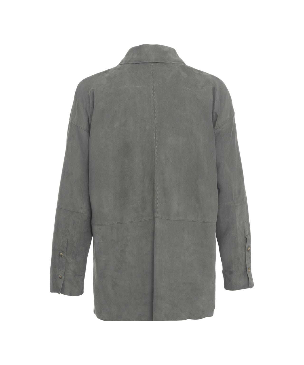 Suede overshirt 'Sublima' Product Image