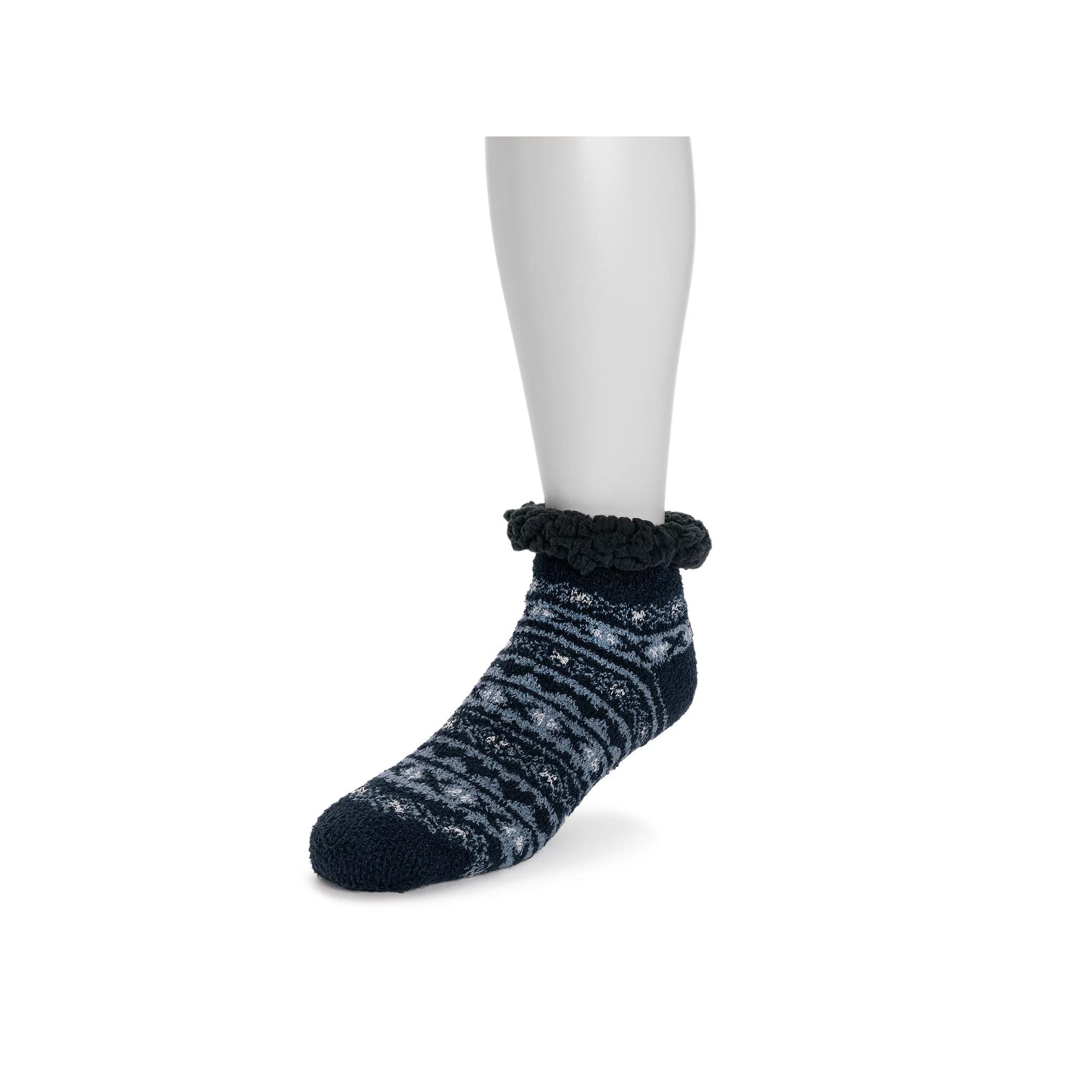 Men's MUK LUKS Refined Cozy Shortie Cabin Socks,  Product Image