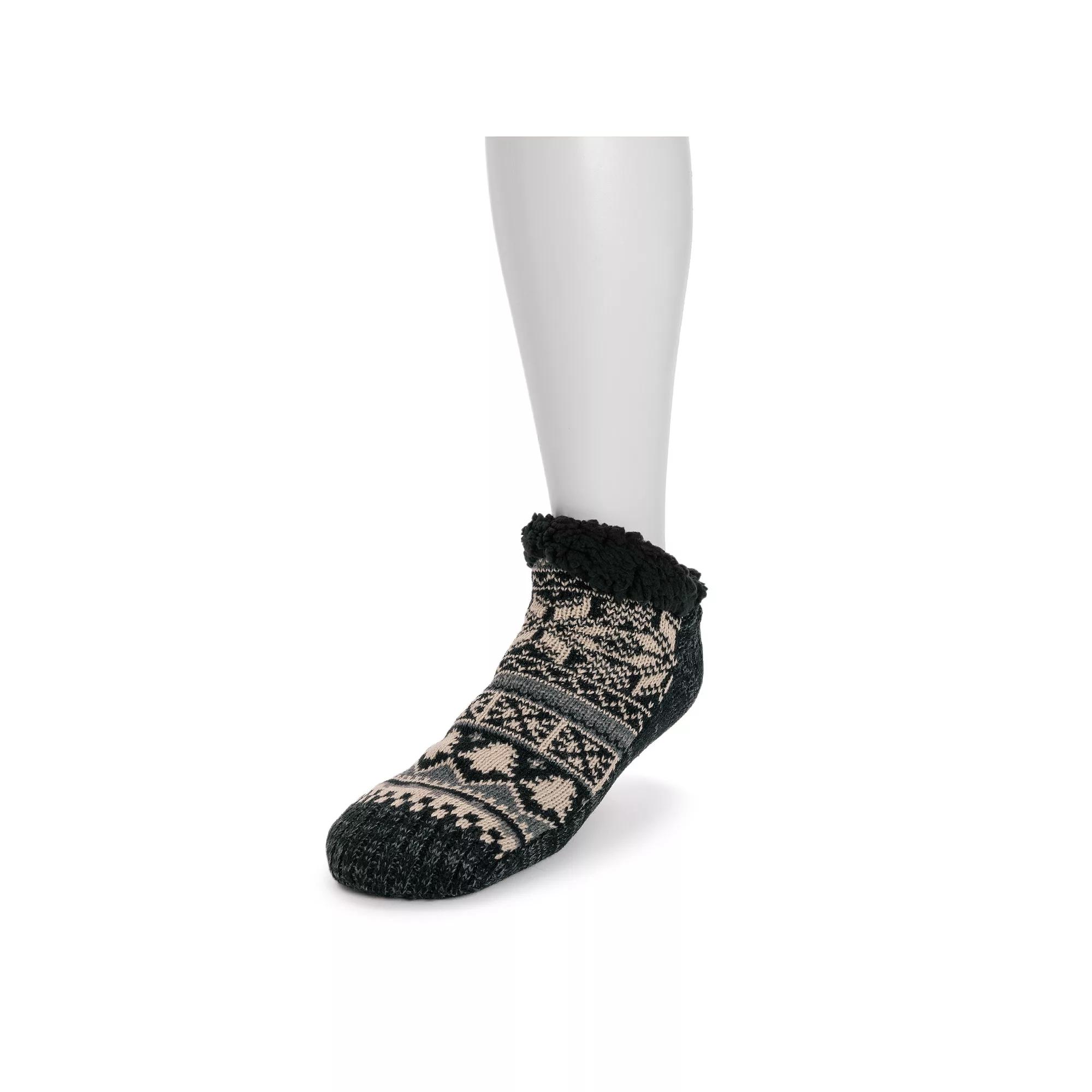 Men's MUK LUKS® Ankle Cabin Socks,  Product Image