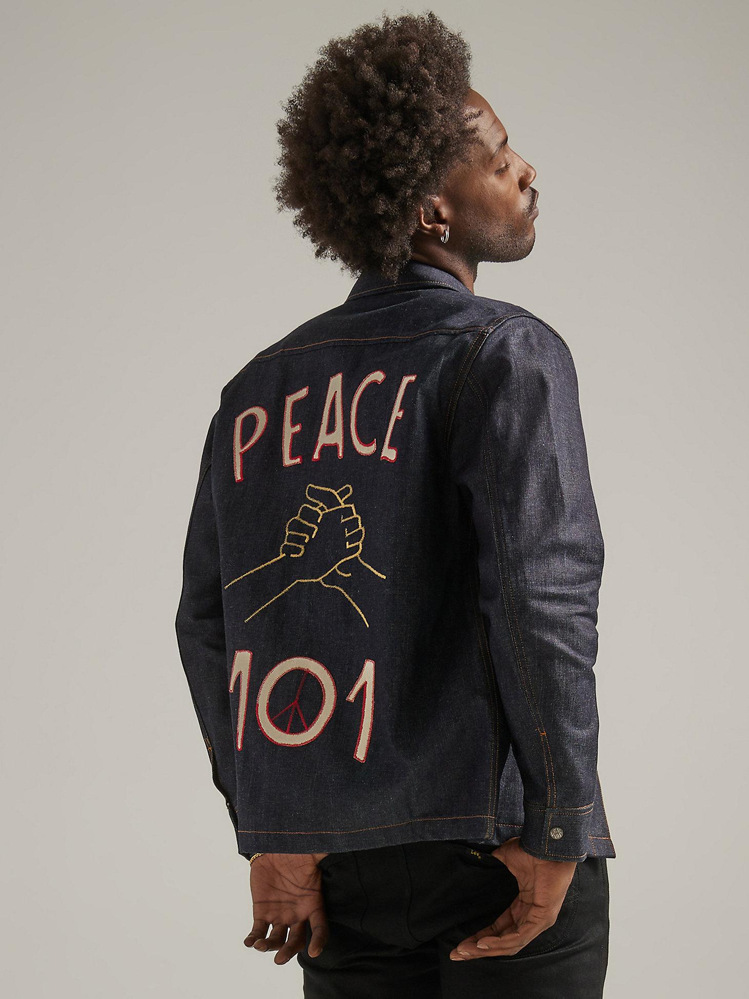 Men's Lee 101 Peace Denim Overshirt | Men's Tops & Tees | Lee® Product Image