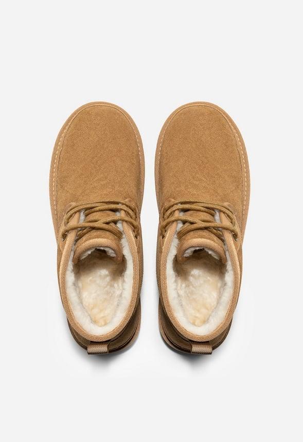 Men's Suede Fur Snow Boots Product Image