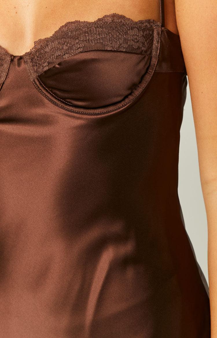 Scarlette Brown Maxi Dress Product Image