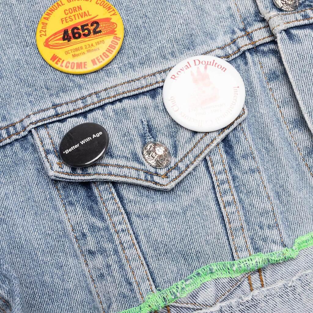 Escapade Reversible Denim Jacket - Blue Male Product Image