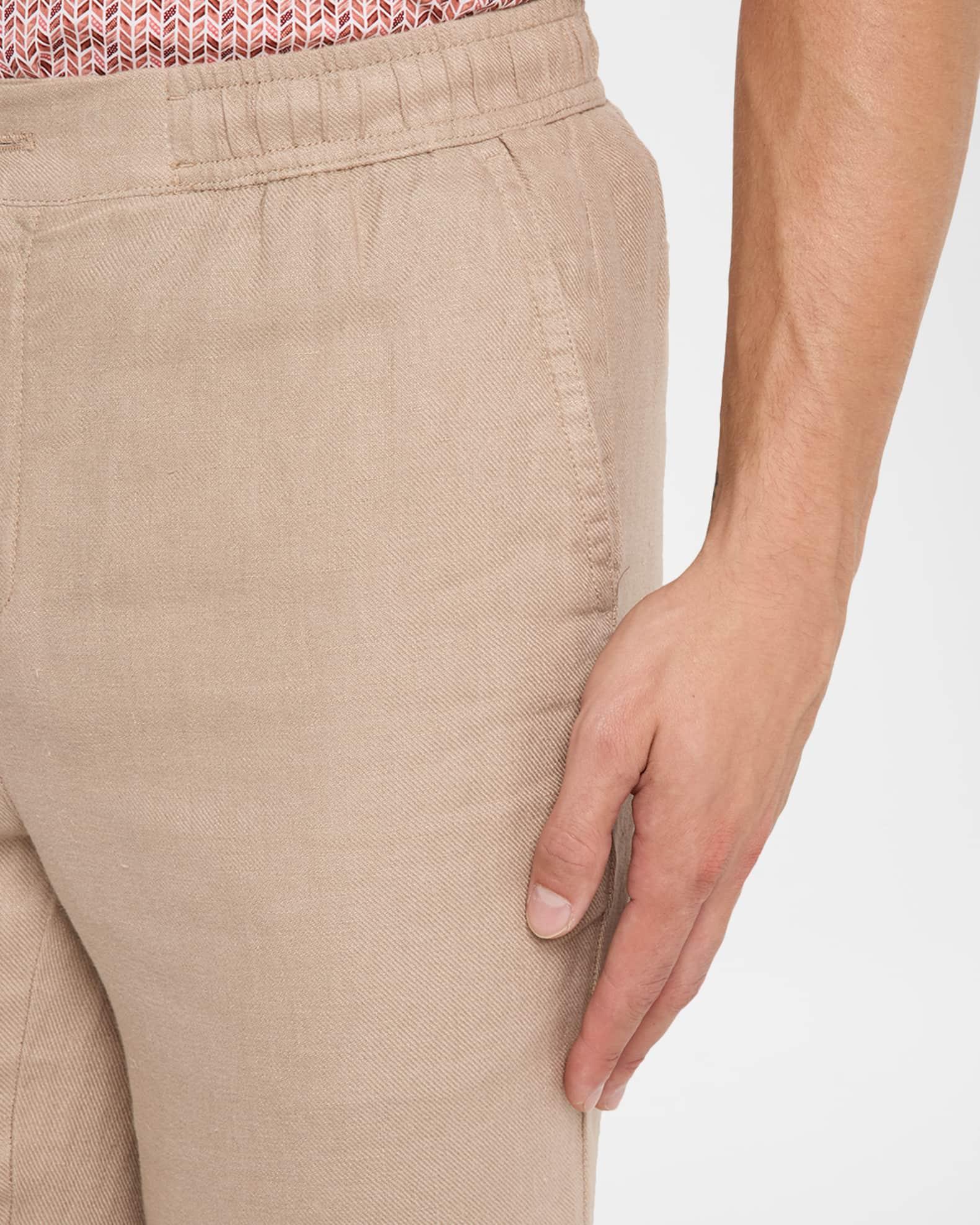 Men's Tristan Linen Drawstring Pants Product Image