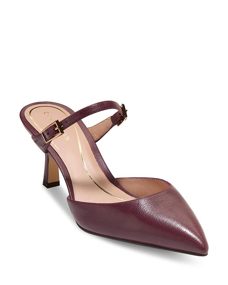Cole Haan Womens Annalise Buckled Mule Pumps Product Image