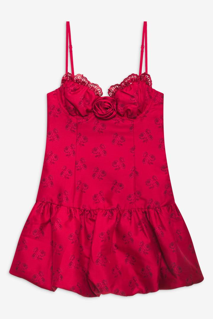 Annika Mini Dress — Red Product Image