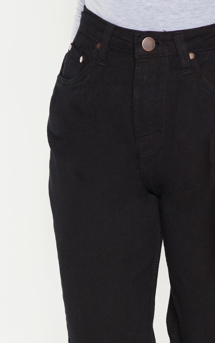 Petite Black Straight Leg Jean Product Image