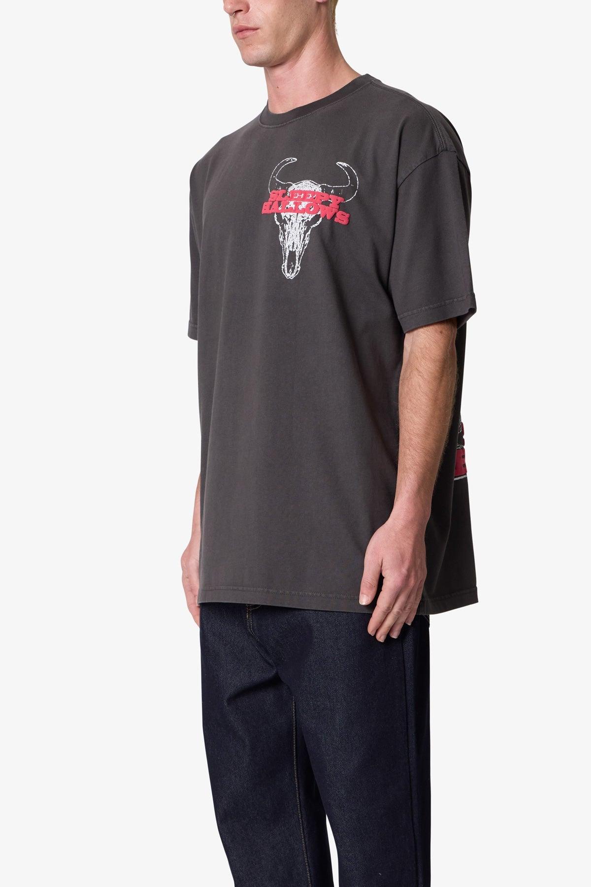 Bullskull Tee - Washed Black Product Image