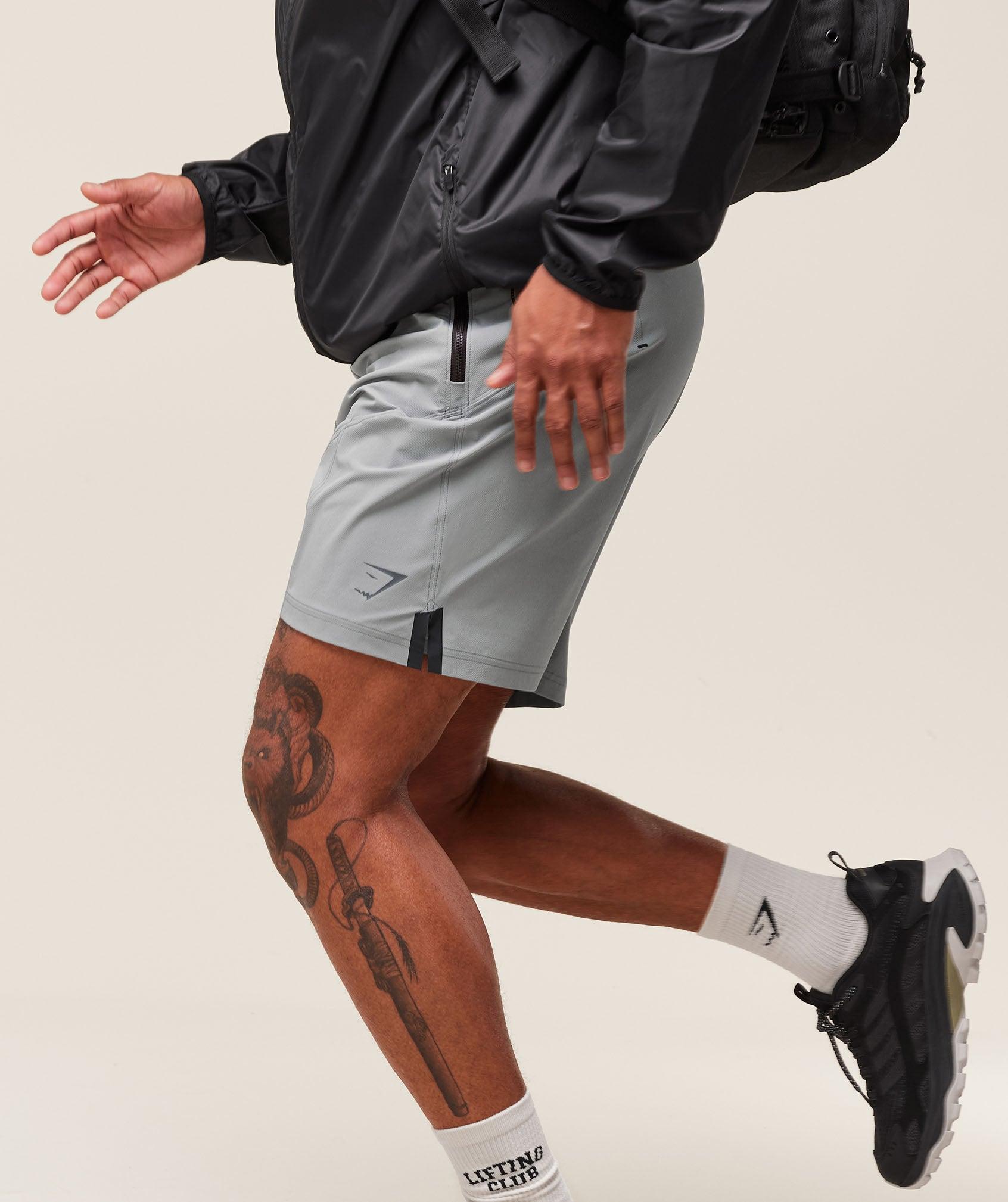 Gymshark Tactical 6" Short - Smokey Grey Male Product Image