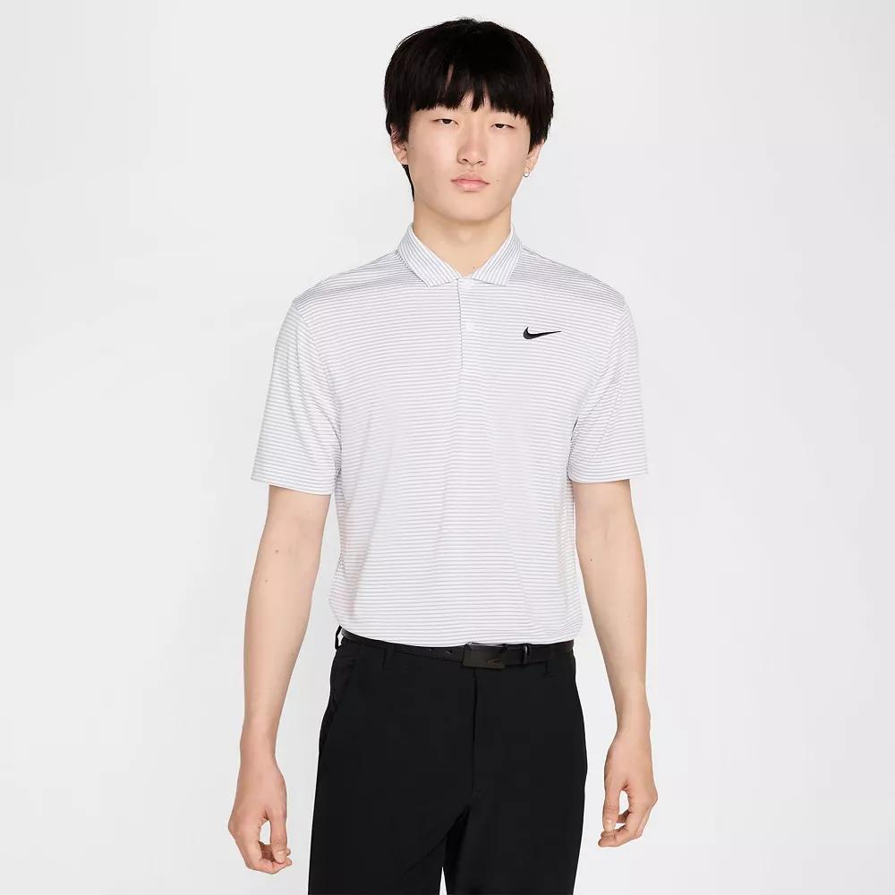 Men's Nike Striped Dri-FIT Golf Polo,  Product Image