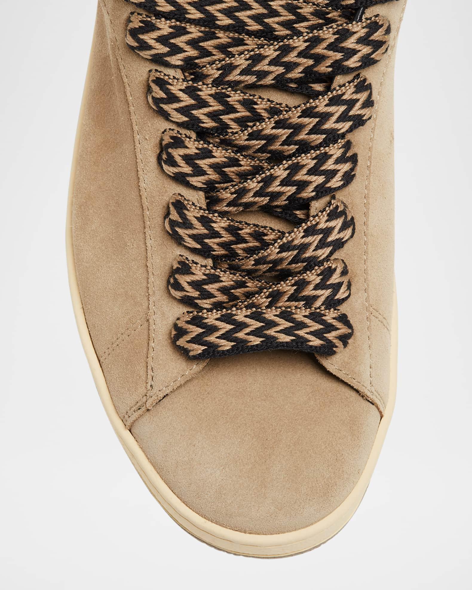 Men's Curb Lite Leather Low-Top Sneakers Product Image