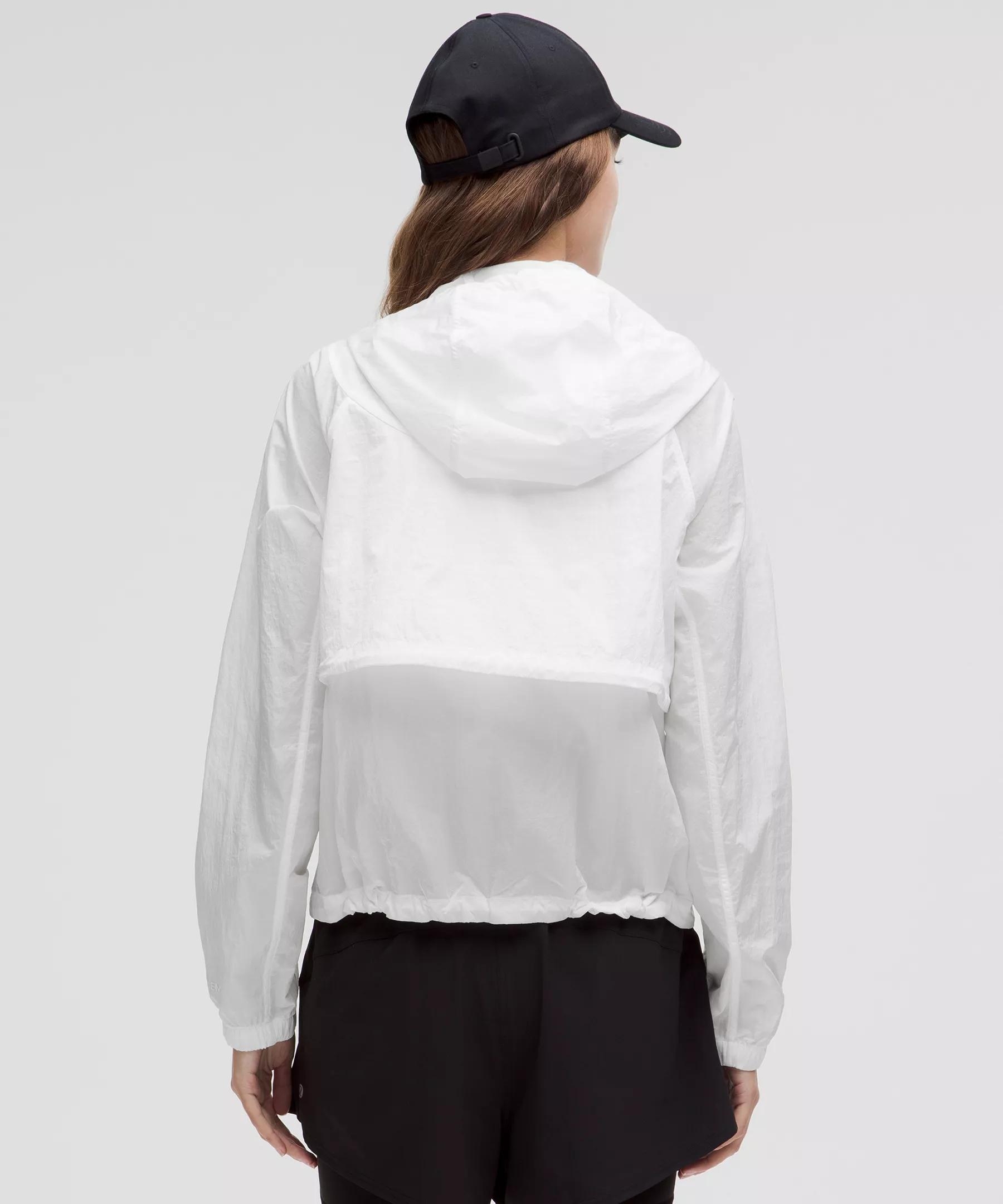 Drawstring Water-Resistant Hooded Jacket Product Image