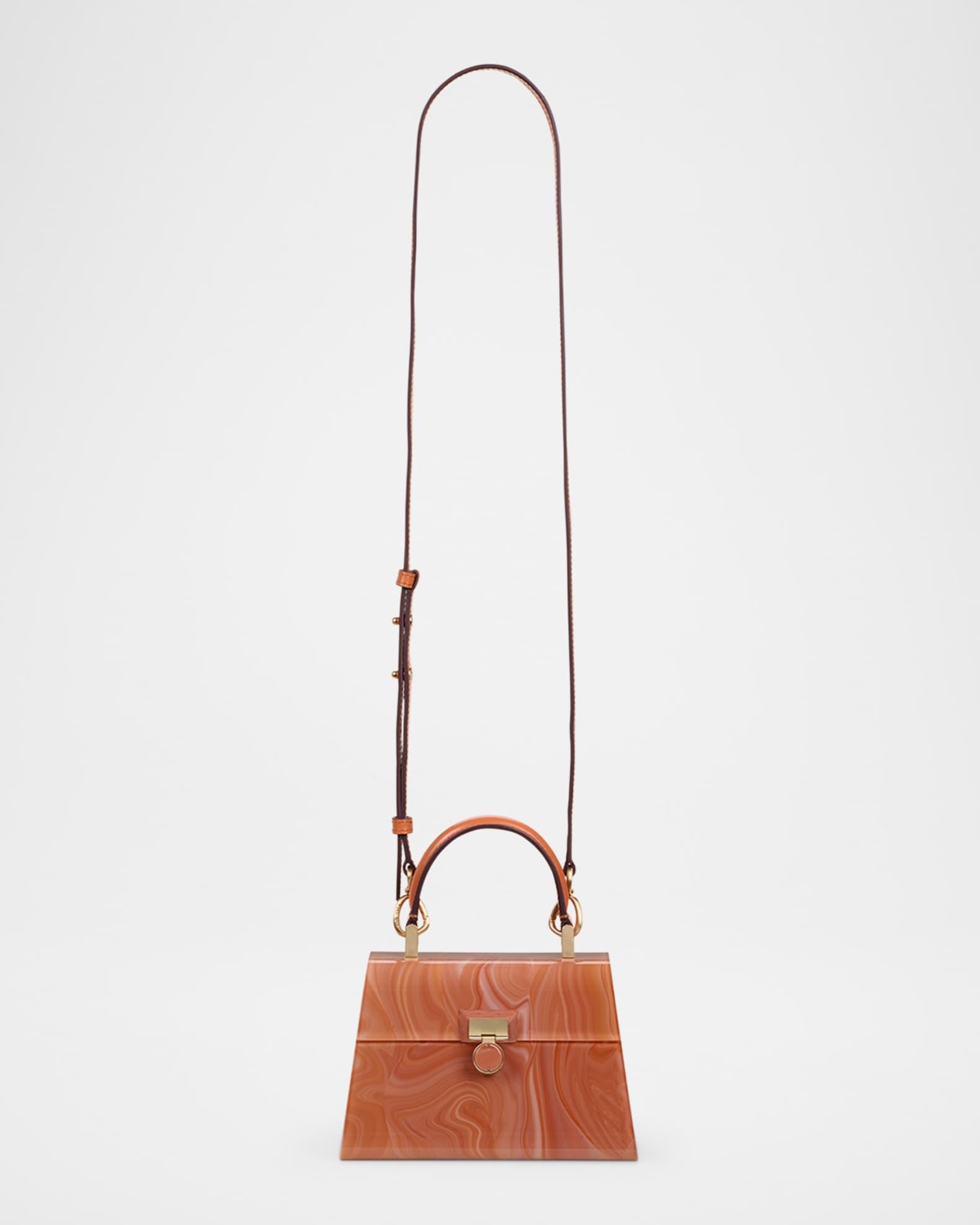 Sybil Nano Marble Acrylic Crossbody Bag Product Image