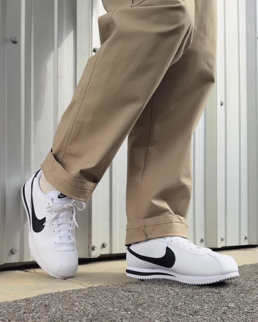 Nike Mens Cortez Leather Shoes | DM4044-105 Product Image