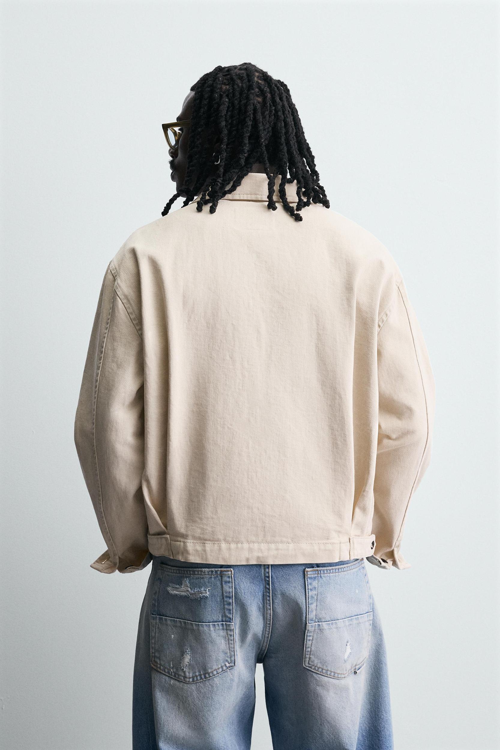 DENIM ZIP-UP JACKET Product Image