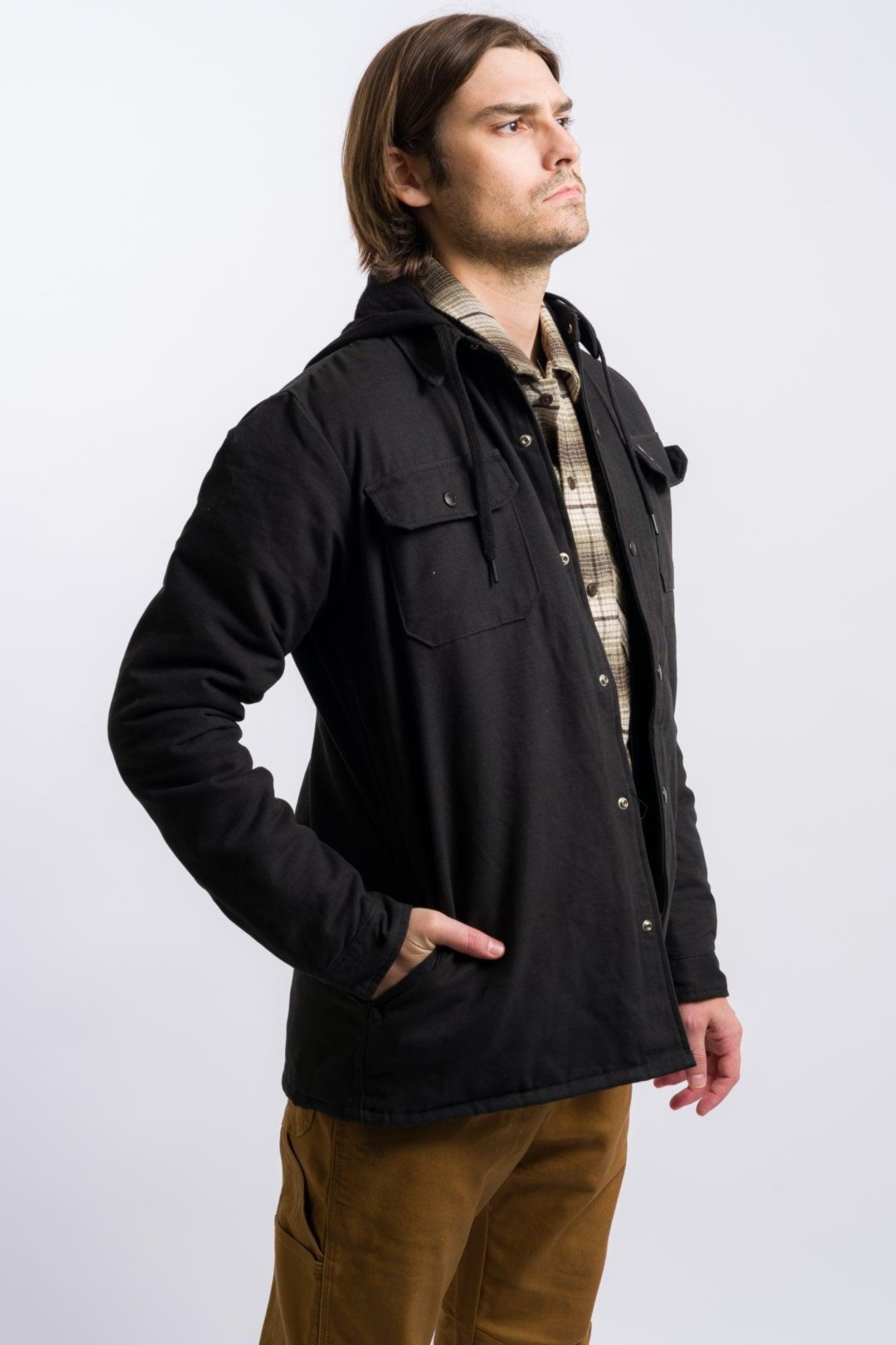 Dickies Skateboarding Duck Shirt Jacket - Black Product Image