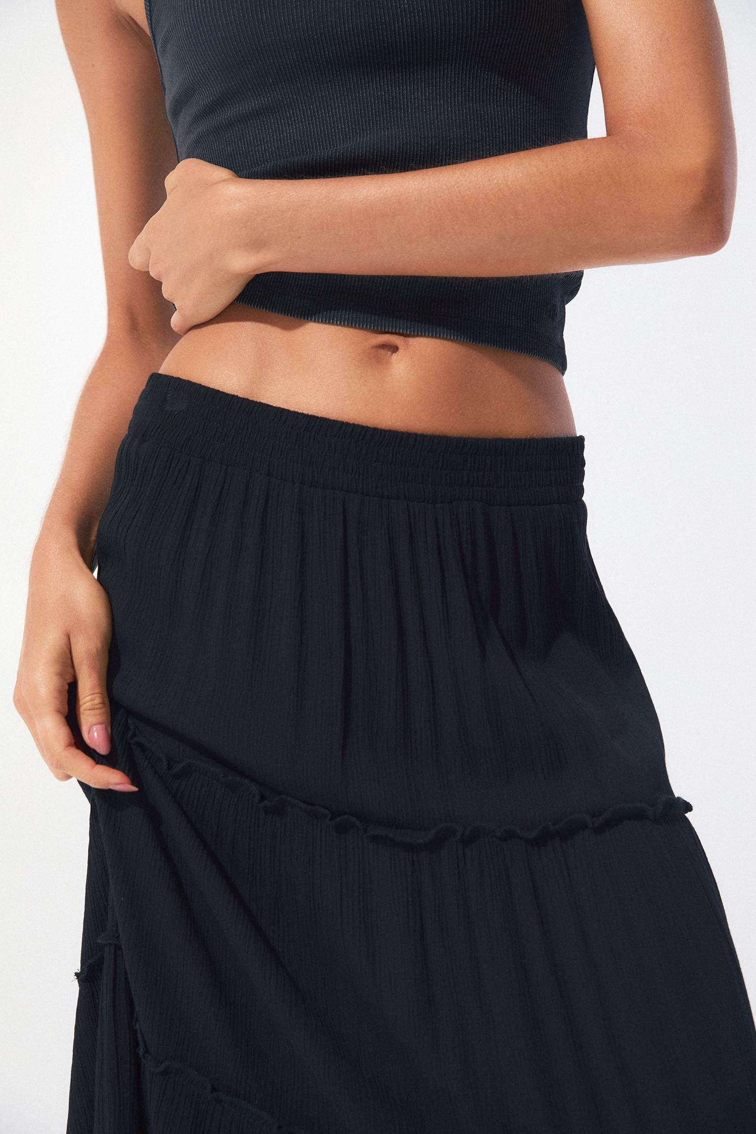 Paneled midi skirt Product Image