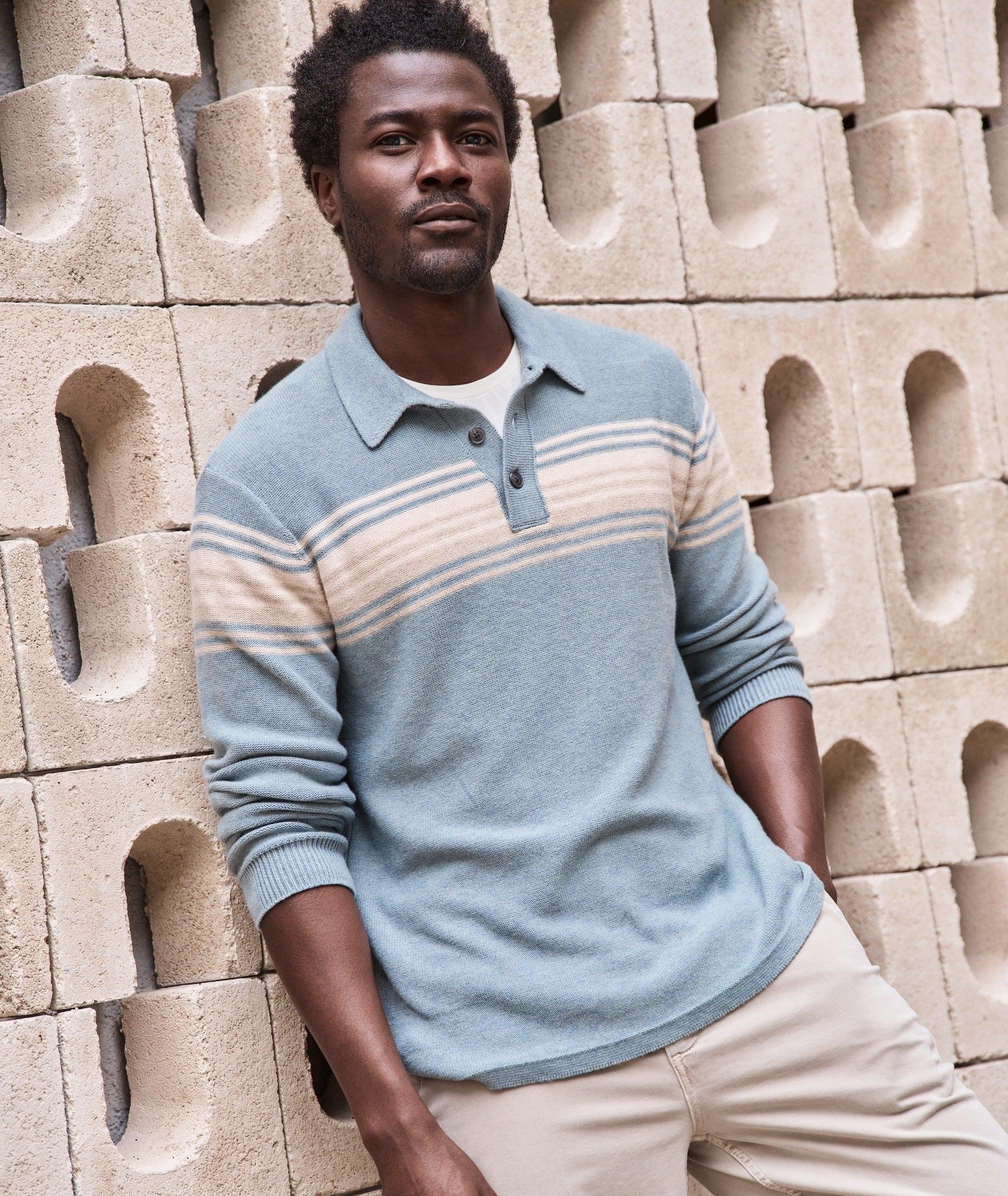 Elias Sweater Polo Product Image