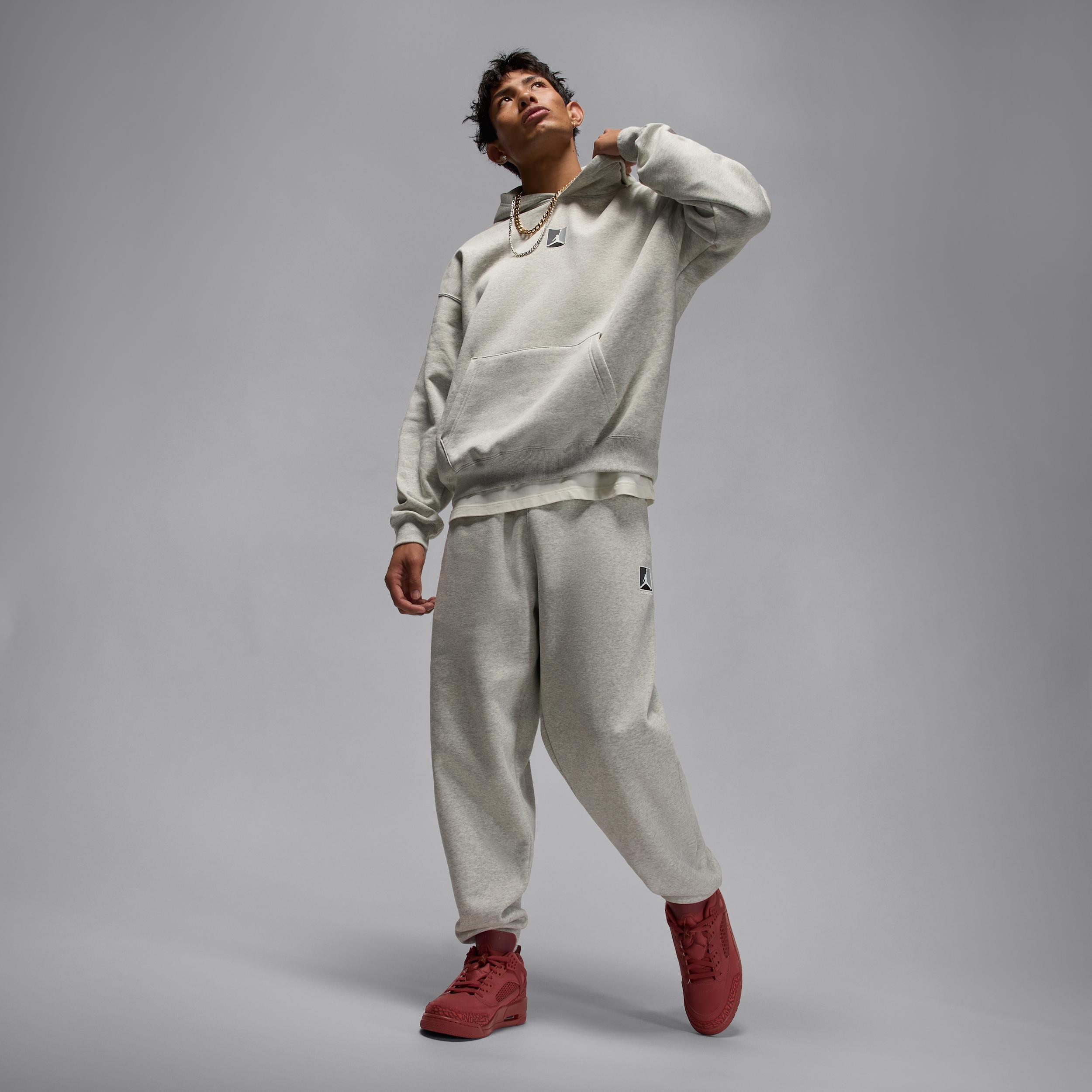 Mens Jordan Brooklyn Fleece Graphic Pullover Hoodie | HV0544-050 Product Image