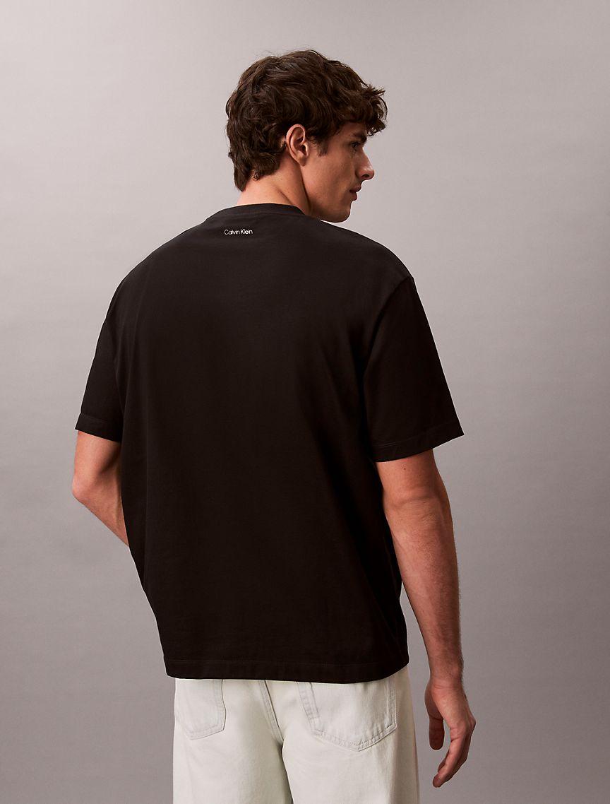 Dual Logo Graphic Relaxed T-Shirt Product Image