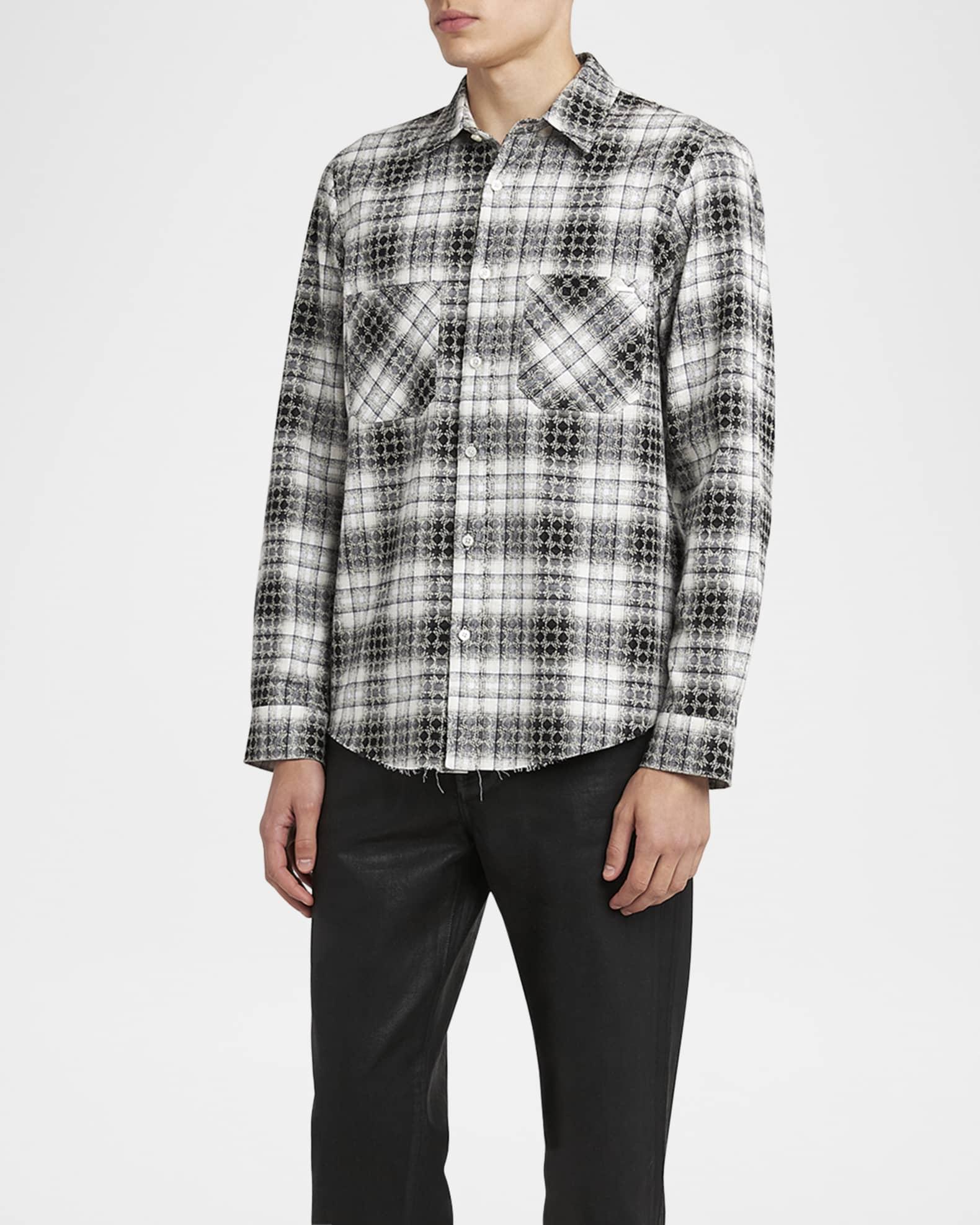 Men's MA Quad Flannel Button-Down Shirt Product Image