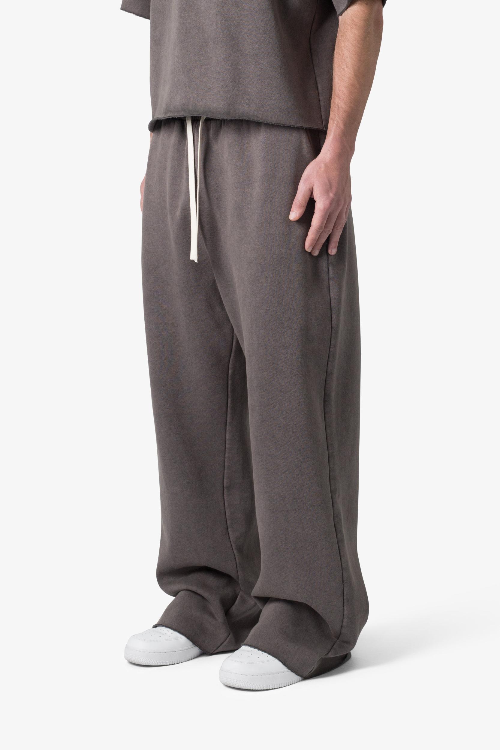 Washed Ultra Baggy Sweatpants - Washed Black Product Image
