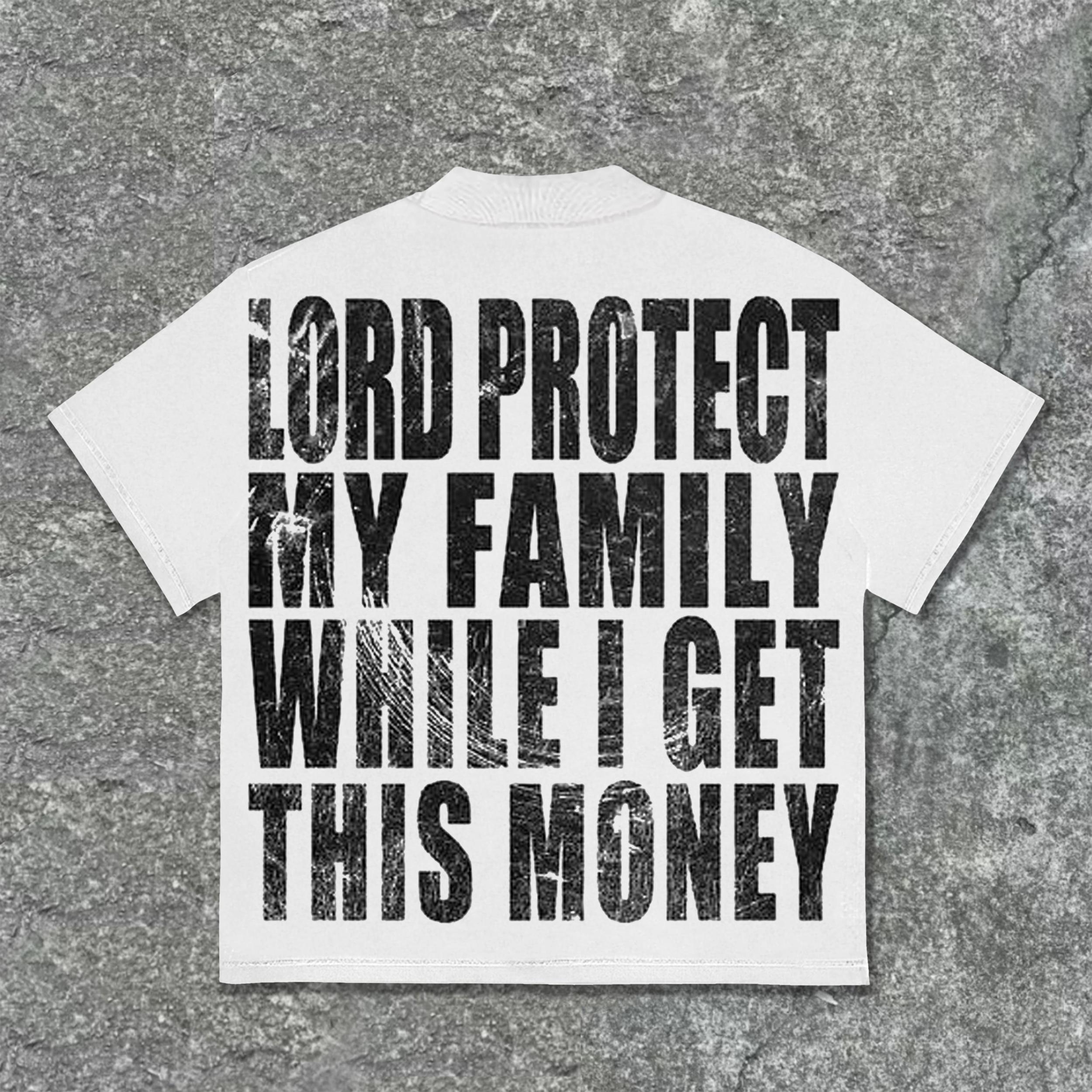 Sopula Vingate Get Rich Abstract Portrait Graphics Cotton T-Shirt Product Image