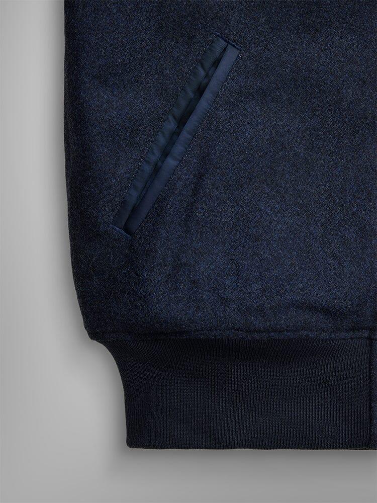 WOOL VARSITY BOMBER JACKET GEN II (OG-107 GREEN) Male Product Image