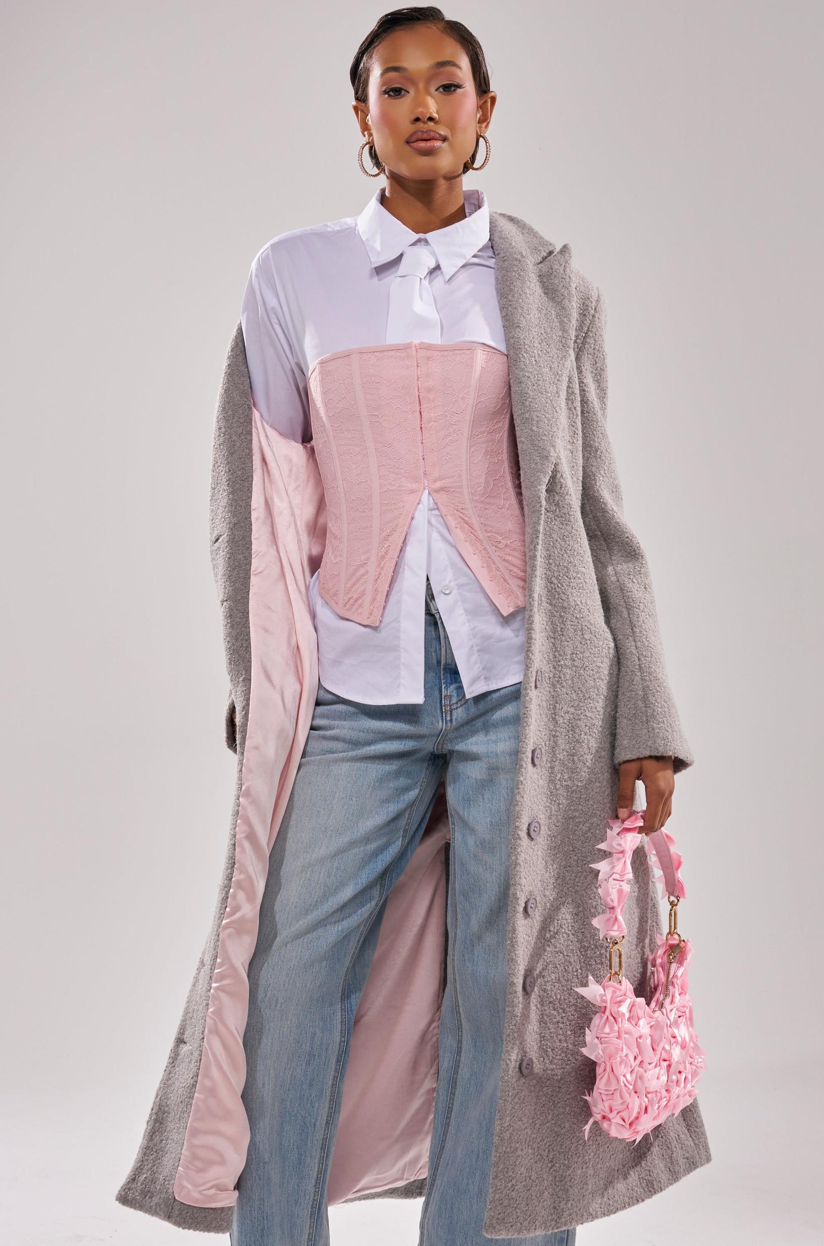 MAKE IT LAST BOUCLE TRENCH Product Image